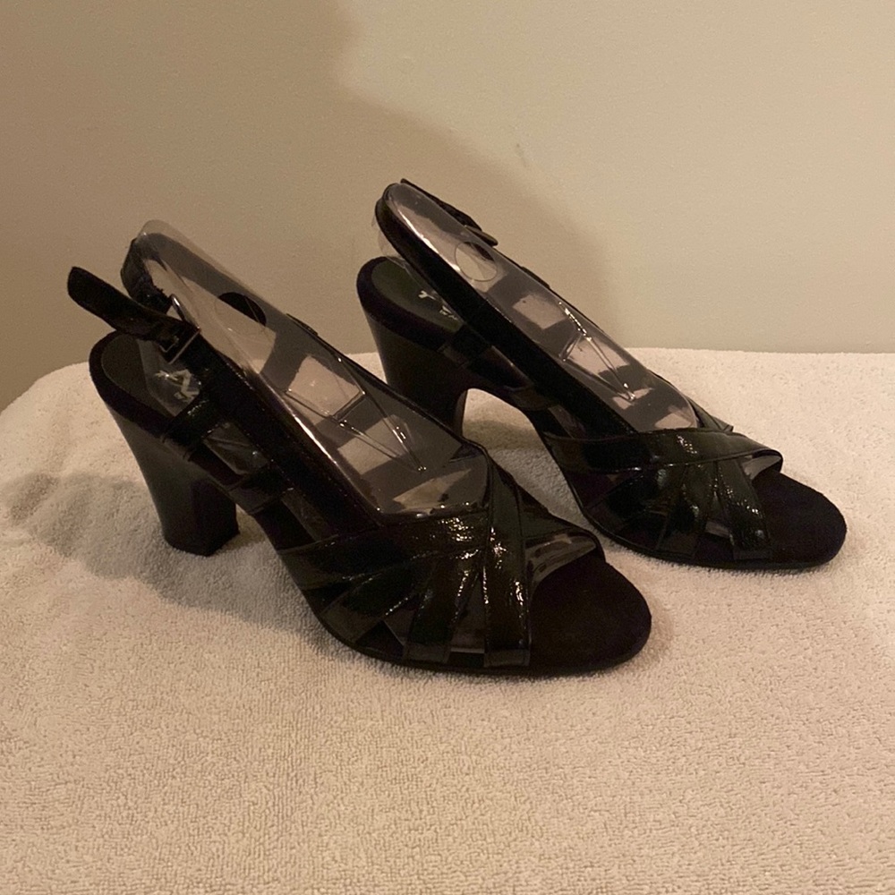 Black Patent heels